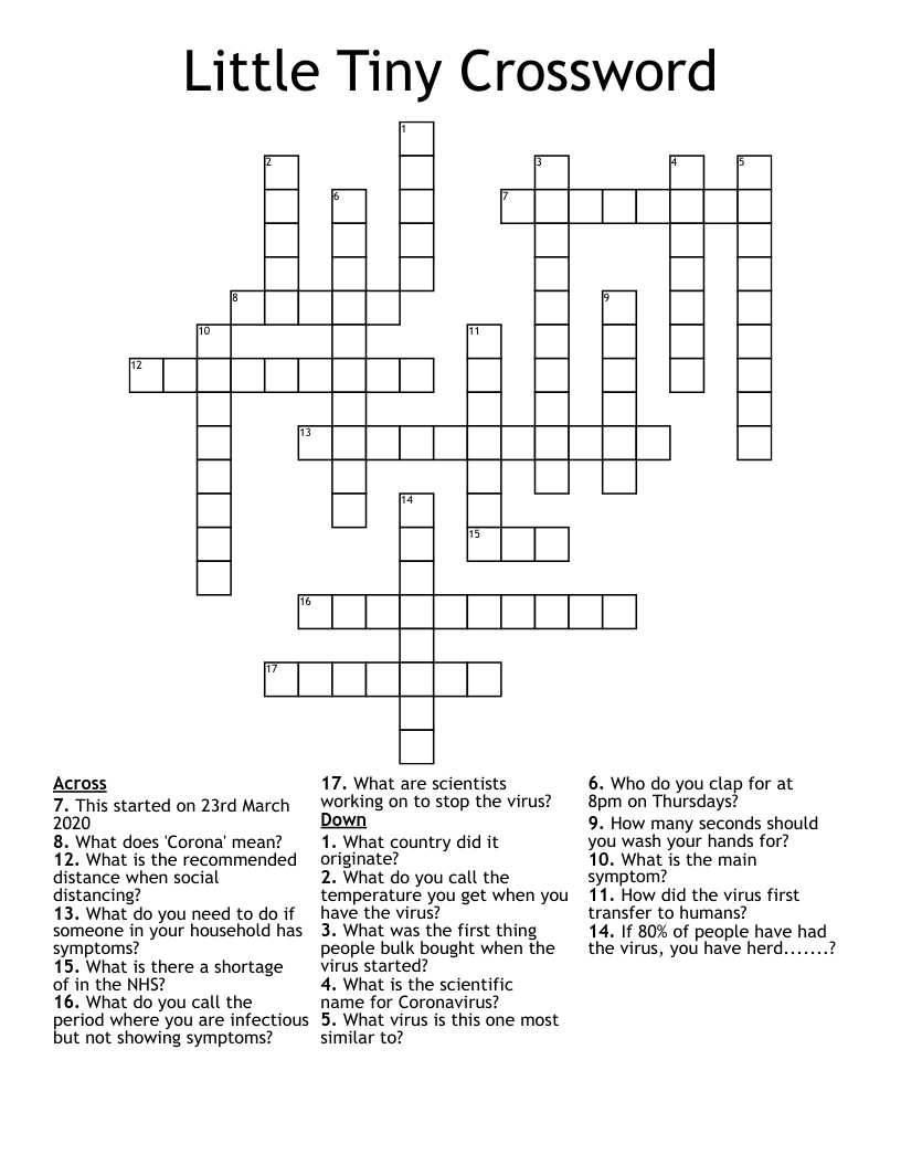Tiny Amount Crossword Clue
