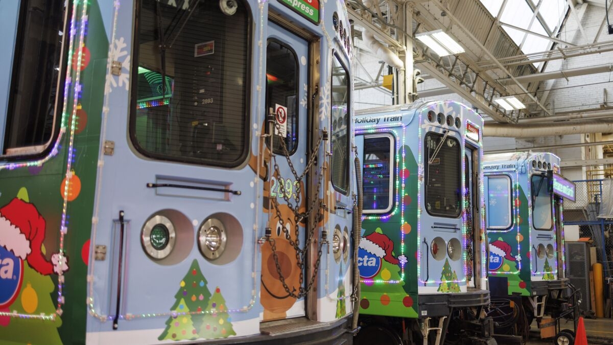 Making CTA Holiday Trains Involves Decking The L s At Santa s Skokie Workshop Chicago Sun Times Making CTA Holiday Trains Involves Decking The L s At Santa s Skokie Workshop Chicago Sun Times