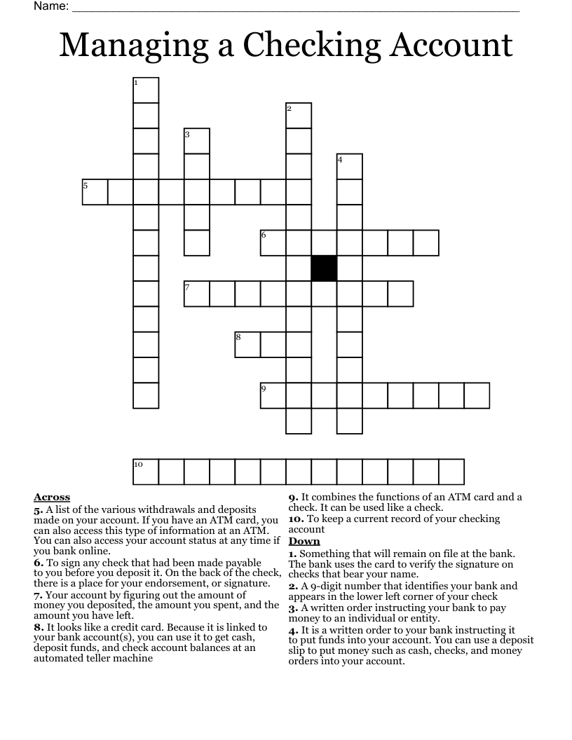 Crossword Clue For Check