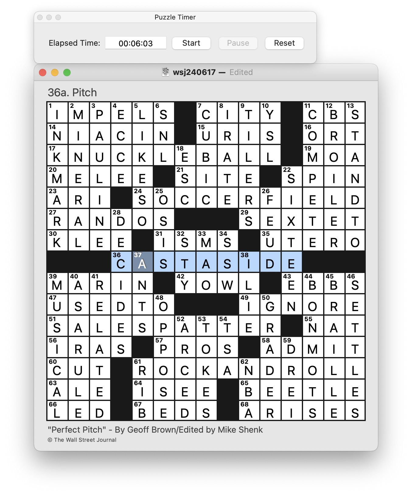 Monday June 17 2024 Diary Of A Crossword Fiend Monday June 17 2024 Diary Of A Crossword Fiend