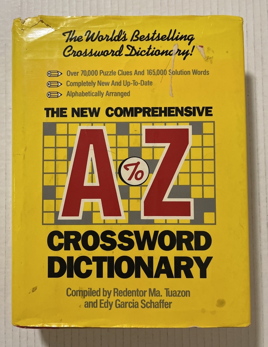 New Comprehensive A To Z Crossword Dictionary Hardback Book ISBN 9780880293716 9780880293716 EBay New Comprehensive A To Z Crossword Dictionary Hardback Book ISBN 9780880293716 9780880293716 EBay