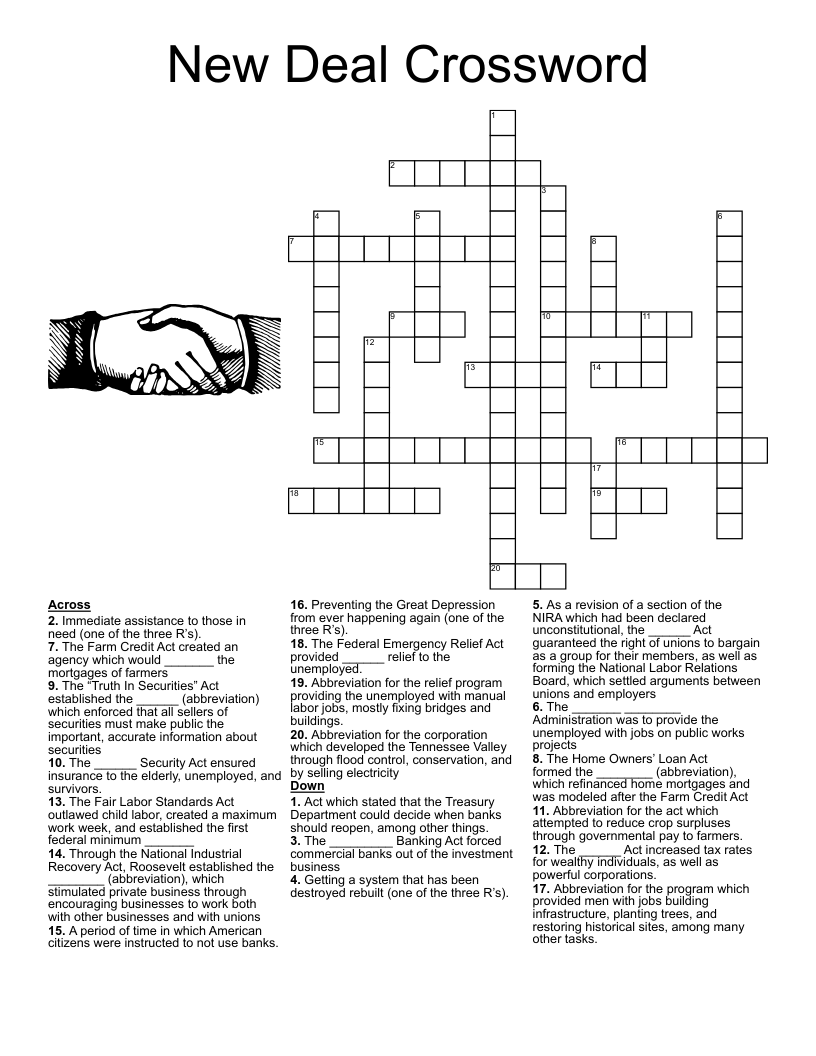 Fantastic Deal Crossword