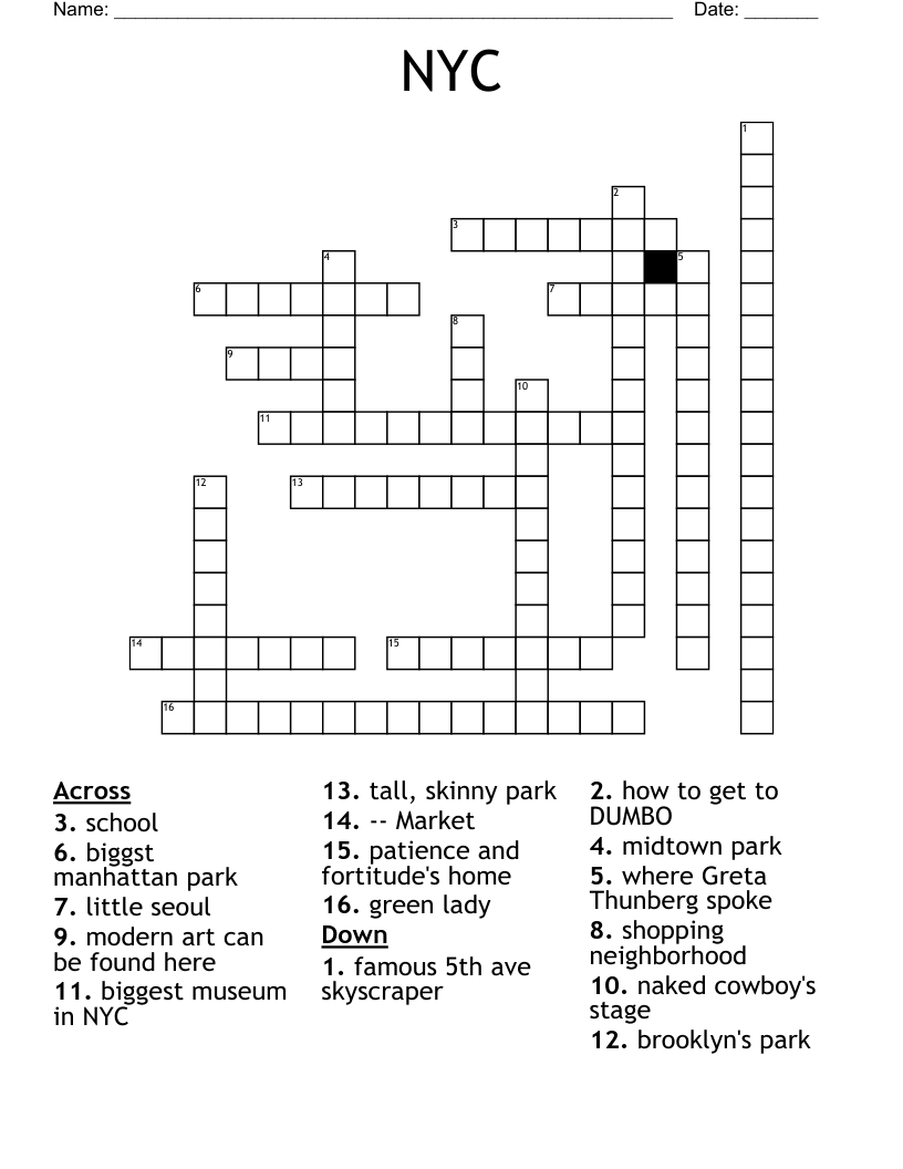 Small Amount Of Manhattan Crossword Clue