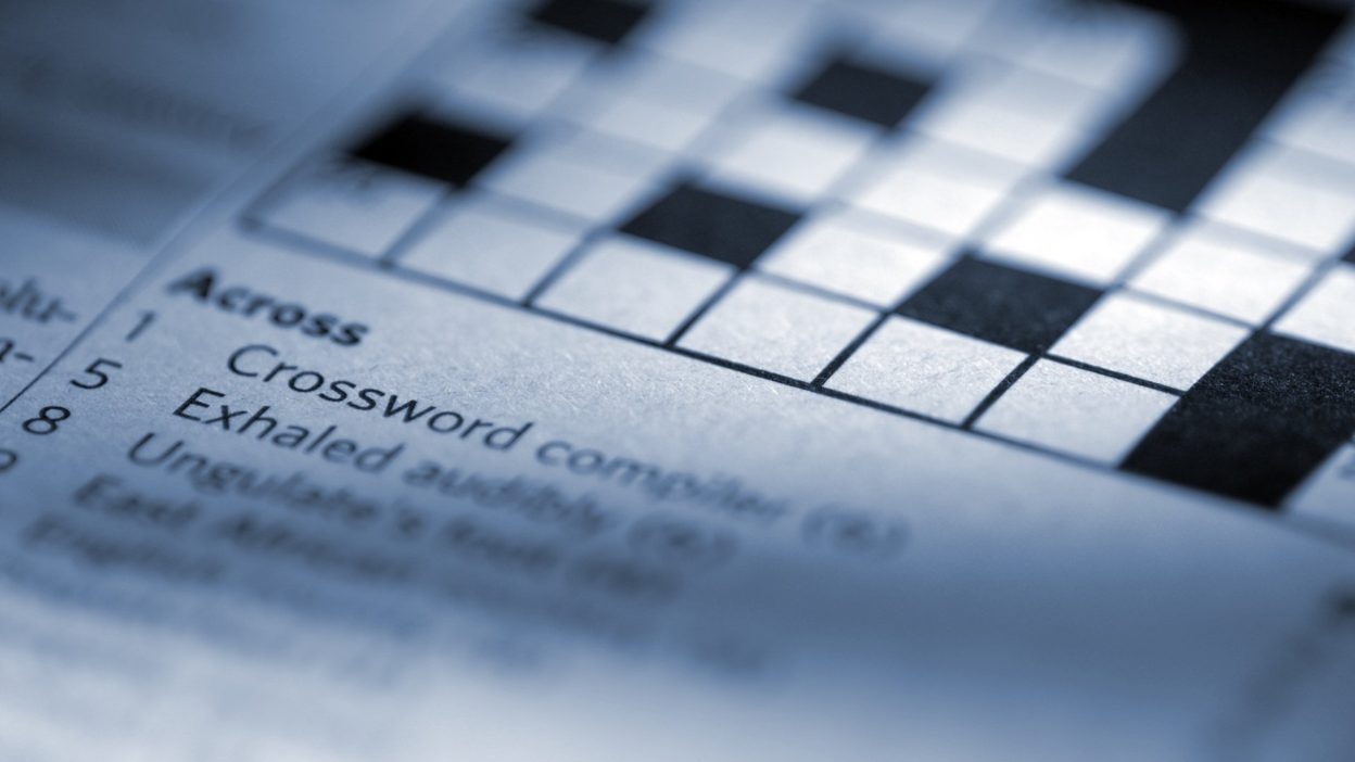 same here crossword