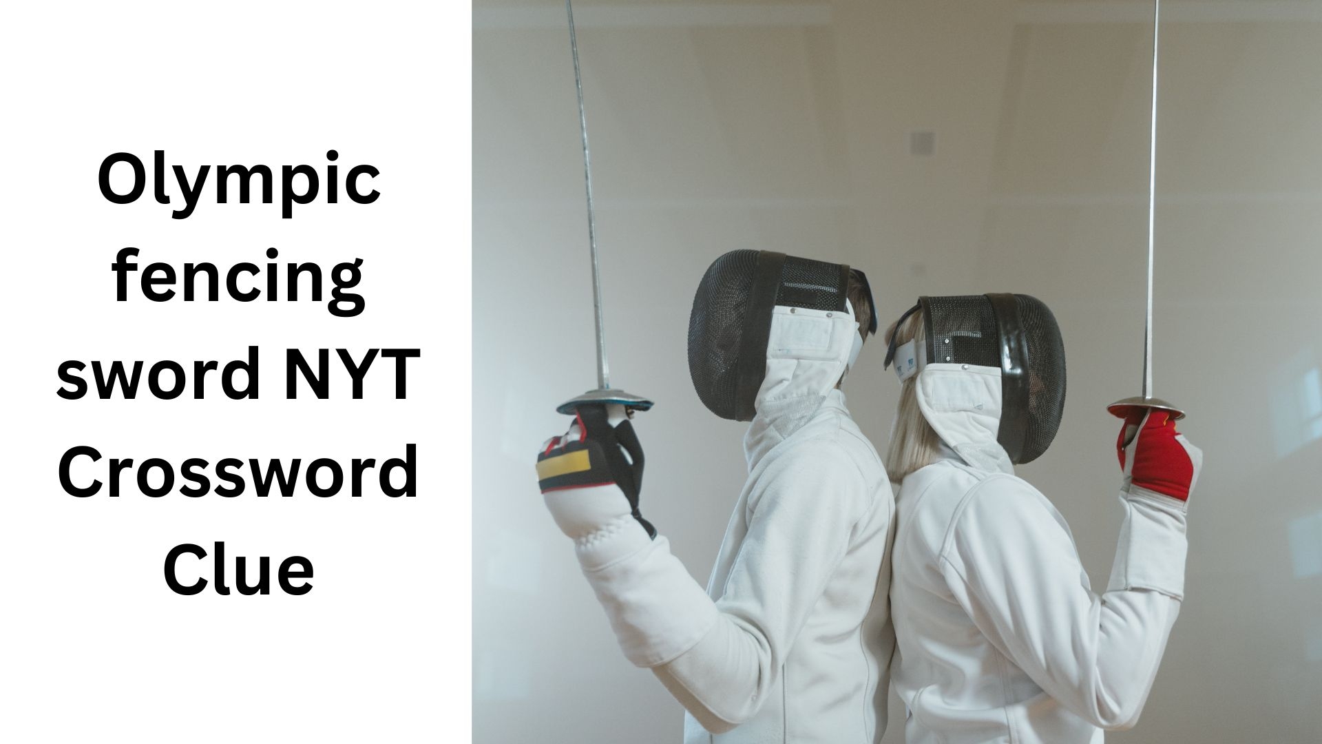 Fencing Sword Crossword
