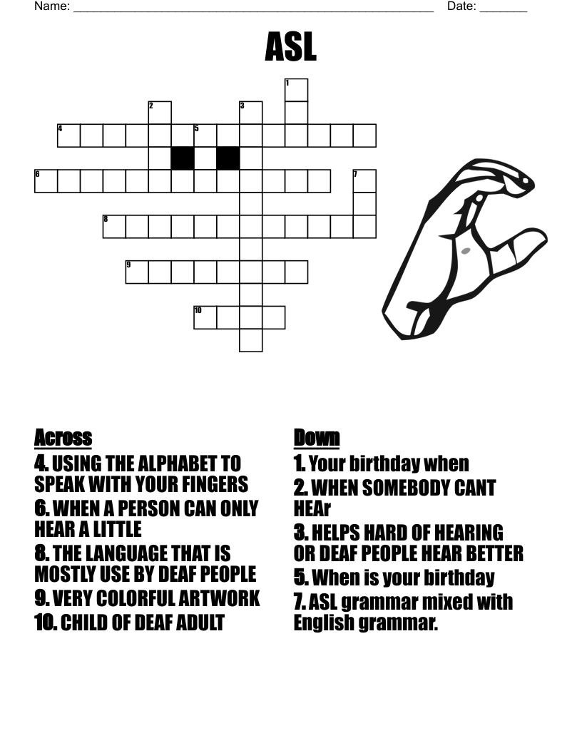 OUS Words Crossword WordMint