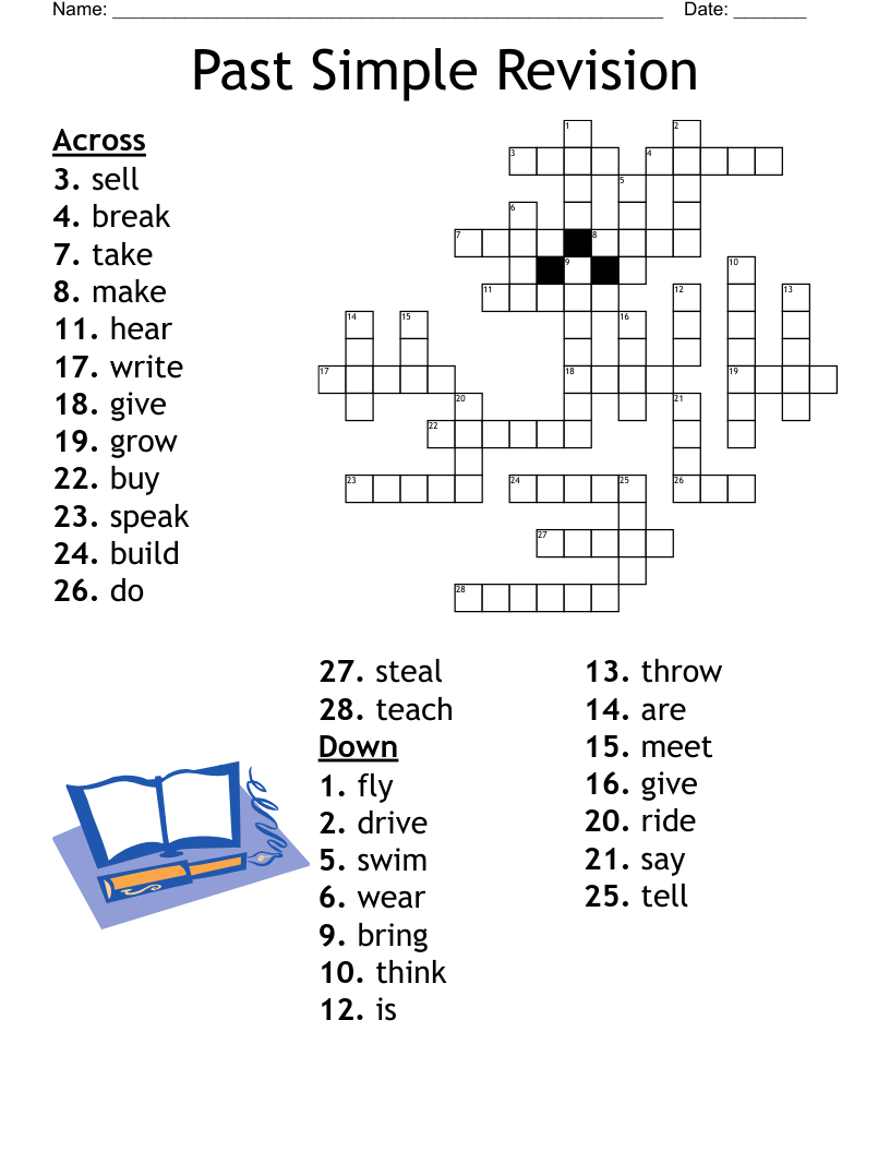 In The Past Crossword