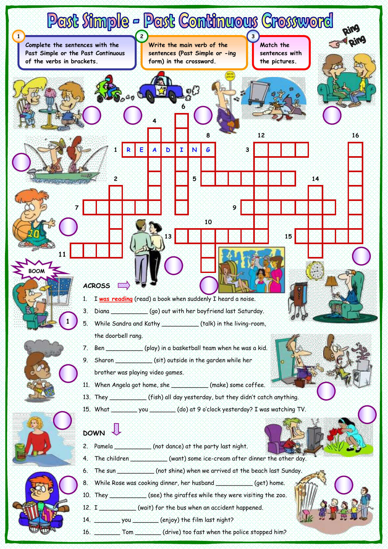 in the past crossword