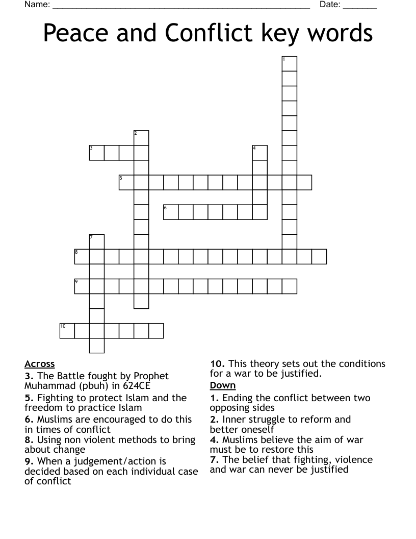 Fighting Condition Crossword Clue