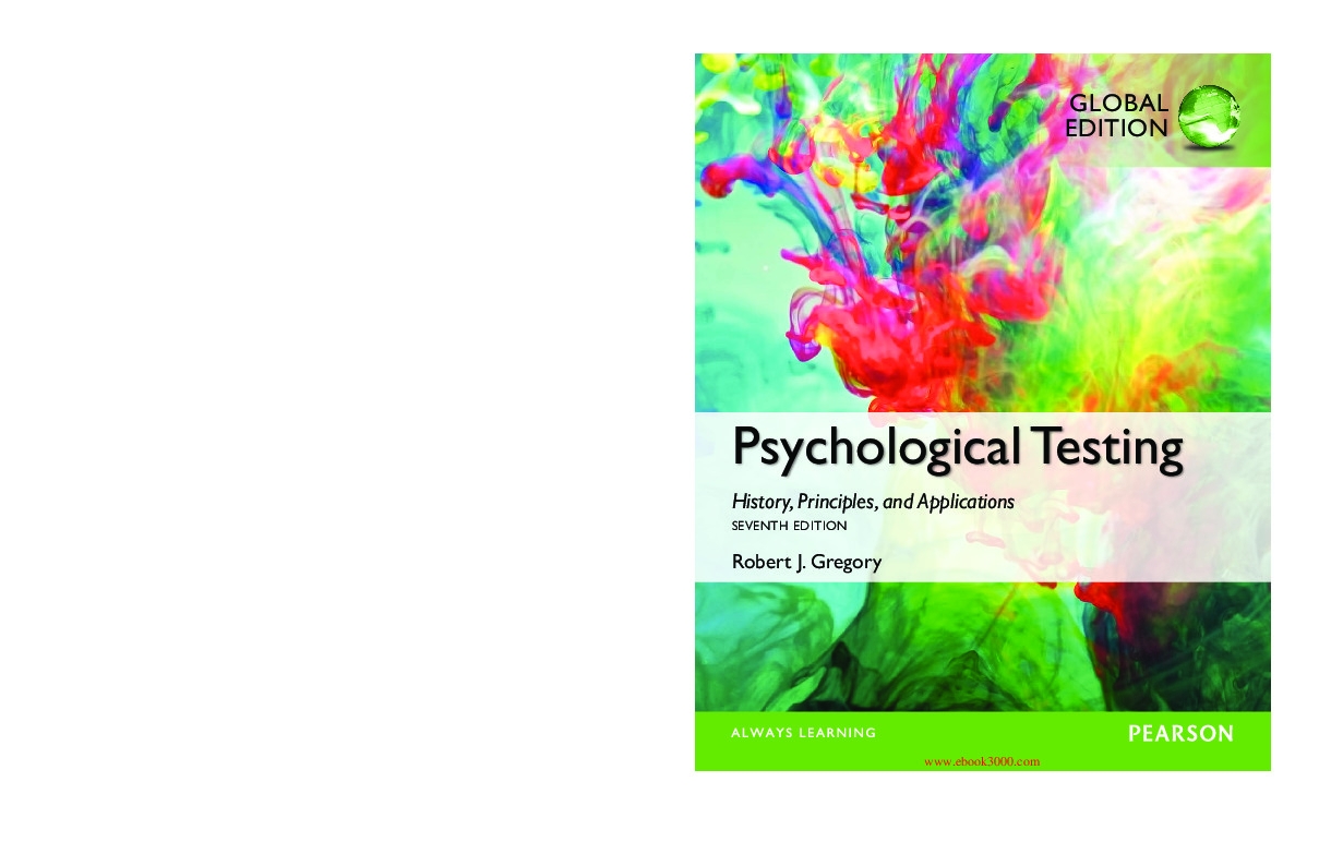 Psychological Testing History Principles And Applications 7th Edition 7 nbsp ed 0205959253 9780205959259 DOKUMEN PUB