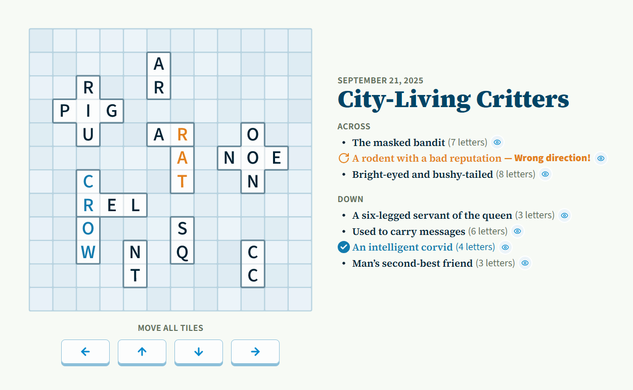 Put A Broken Crossword Back Together In The Demo For The New Daily Puzzle Game Tiled Words Thinky Games