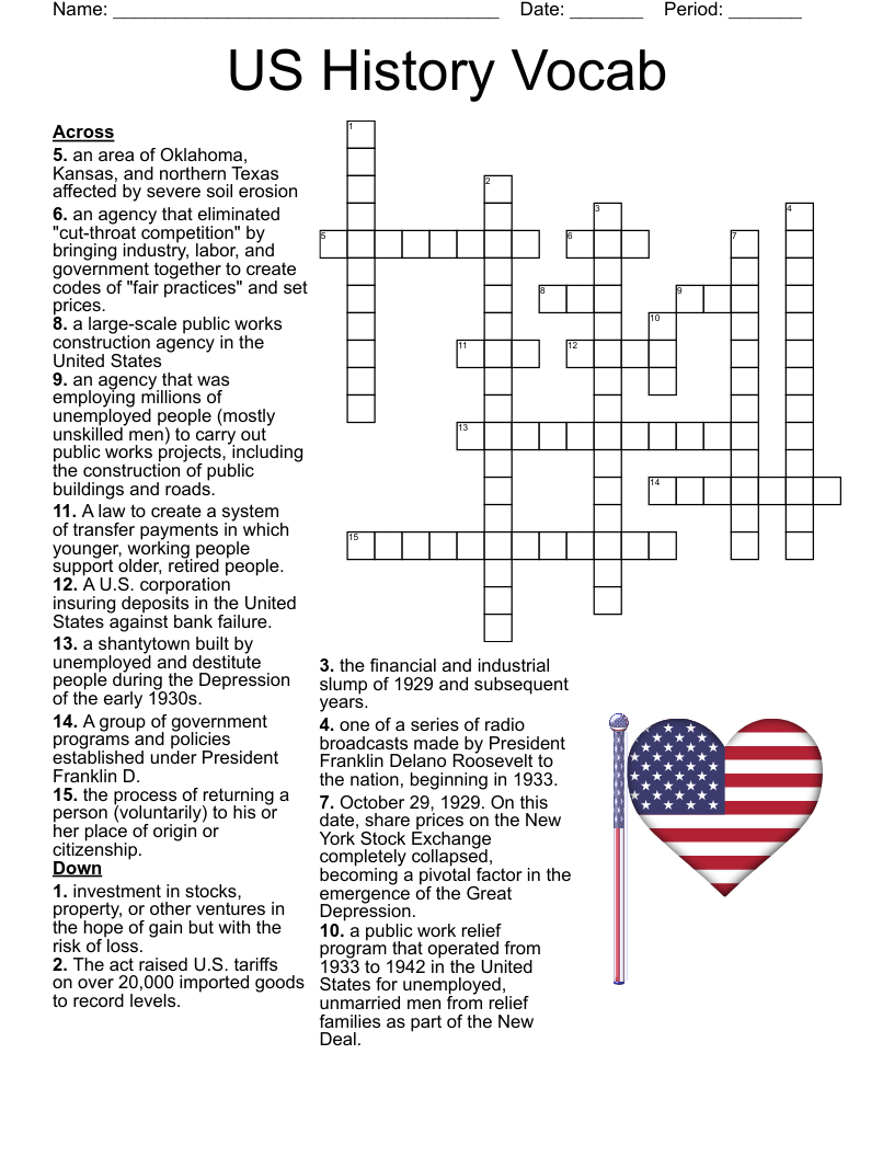 Records Management Crossword Puzzle WordMint