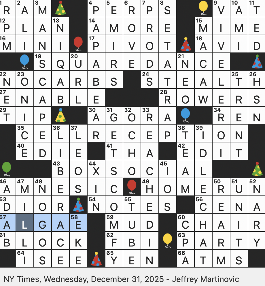 Nyt Crossword Solution