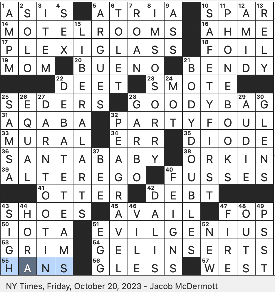 Samosa Cousin Crossword