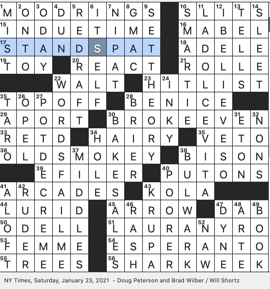 3d film crossword