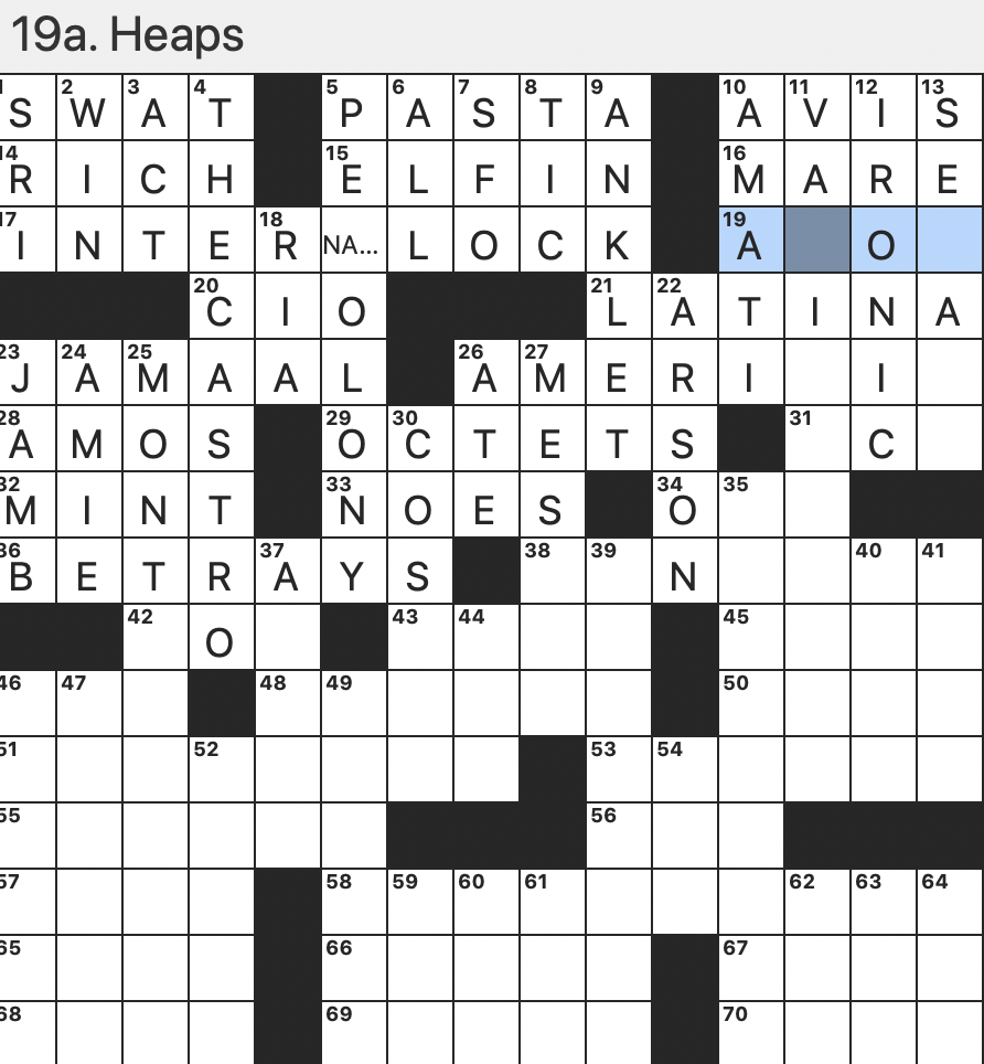 Rex Parker Does The NYT Crossword Puzzle German Physician Who Coined The Term Animal Magnetism THU 12 2 21 Shoe With Decorative Patterns Performance Artist Portraying Male Characters Historic Bay