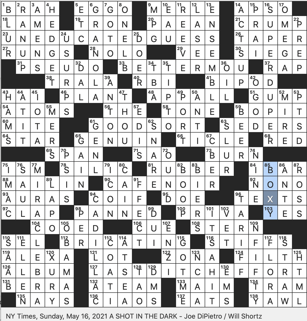 Rex Parker Does The NYT Crossword Puzzle Loud Thudding Sound SUN 5 16 21 Two legged Stand Highly Resistant Elastomer Breakfast Drink Sans Creamer Nickname For The Wildcats Of The Rex Parker Does The NYT Crossword Puzzle Loud Thudding Sound SUN 5 16 21 Two legged Stand Highly Resistant Elastomer Breakfast Drink Sans Creamer Nickname For The Wildcats Of The