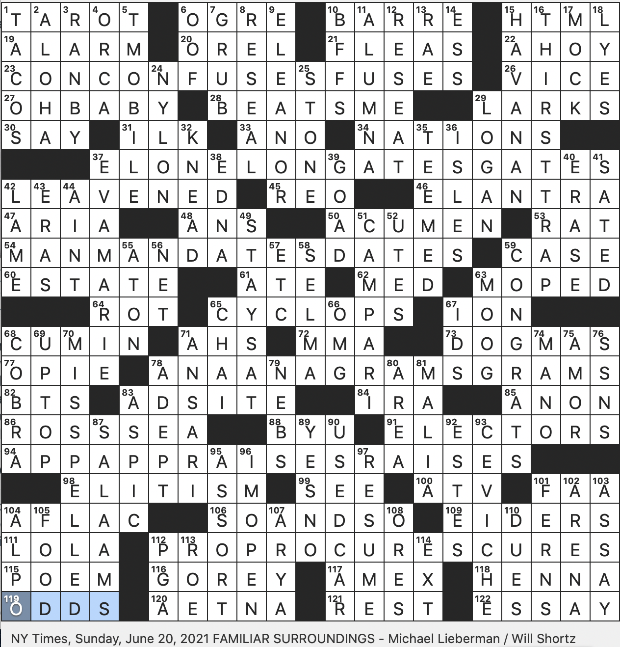 Rex Parker Does The NYT Crossword Puzzle Social Media Pic Designed To Attract Sexual Attention SUN 6 20 21 Yoga Pose With An Arched Back Telecom With Pink Logo Macabre