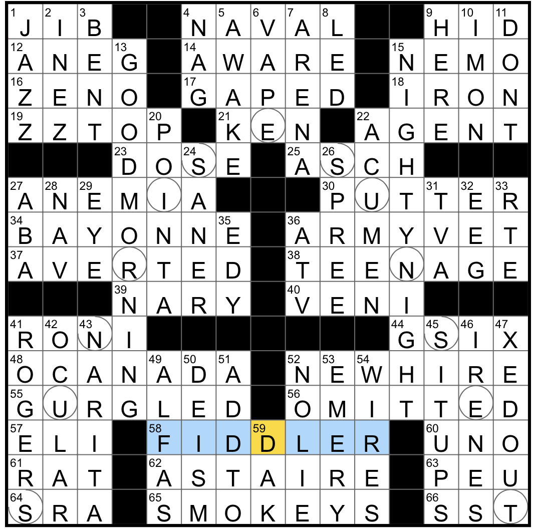 Nyc Place Nyt Crossword