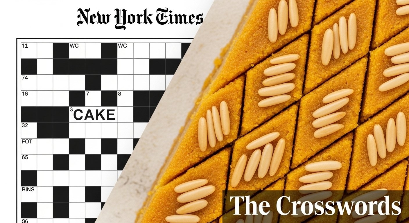 Sfouf NYT Crossword Clue Answer Lebanese Cake Facts The Crosswords