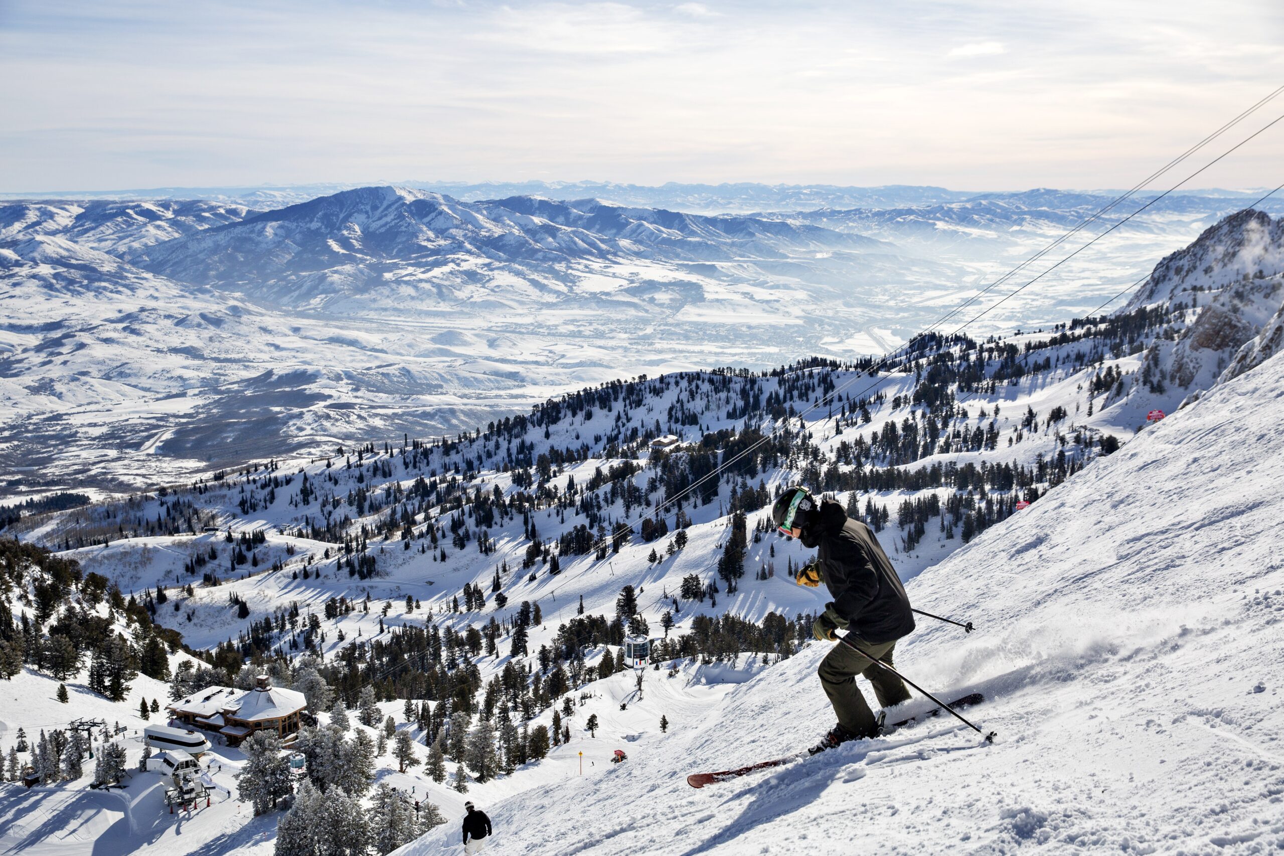 Skiing Snowbasin The Best Ski Area You ve Never Heard Of The Boston Globe