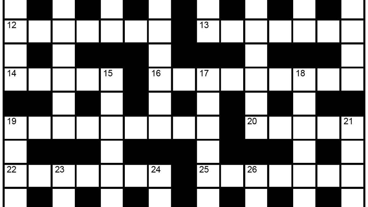 The Hindu Sunday Crossword No 24 The Hindu