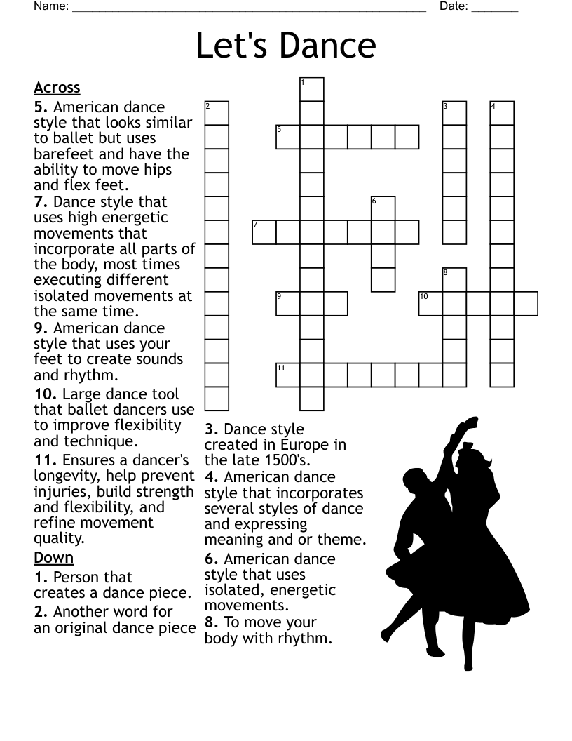 The Nutcracker Crossword WordMint