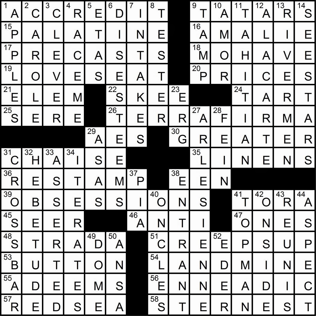 look forward to crossword