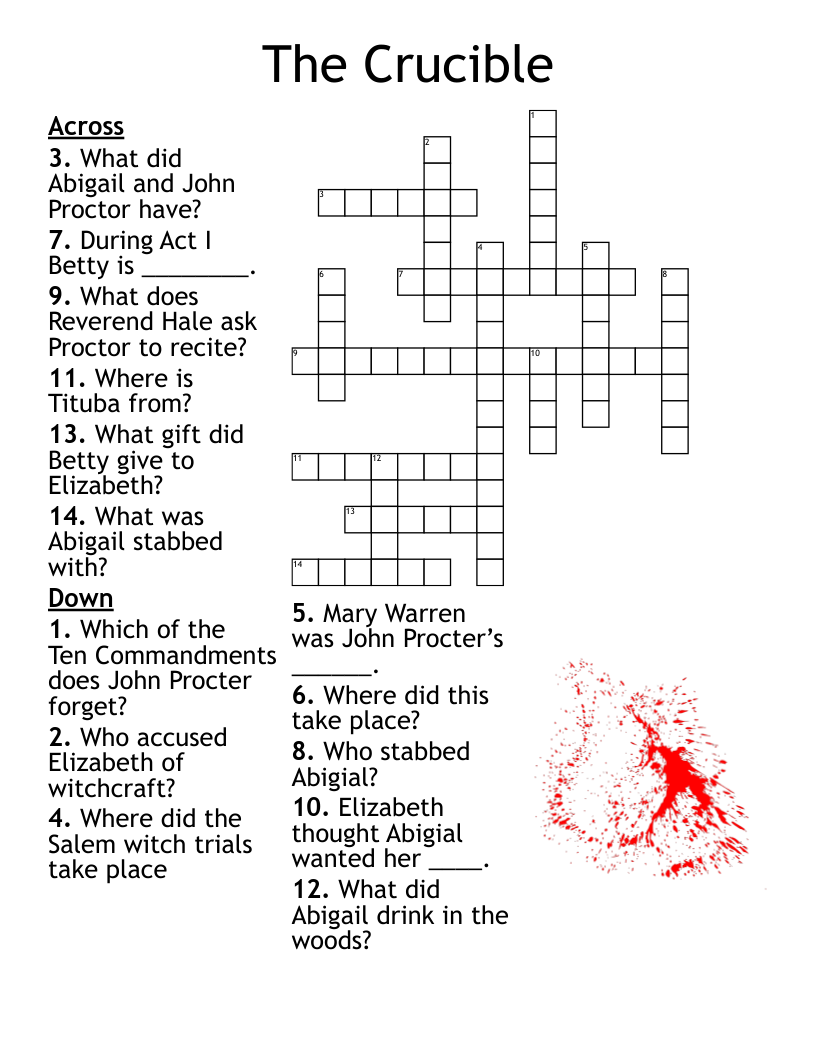 crucifix crossword clue