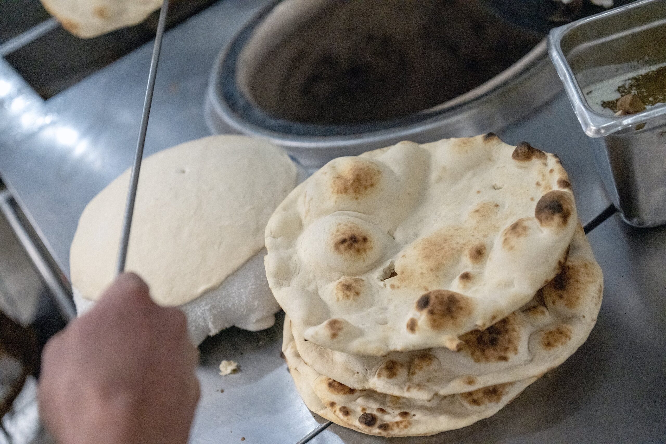 tandoori flatbread crossword
