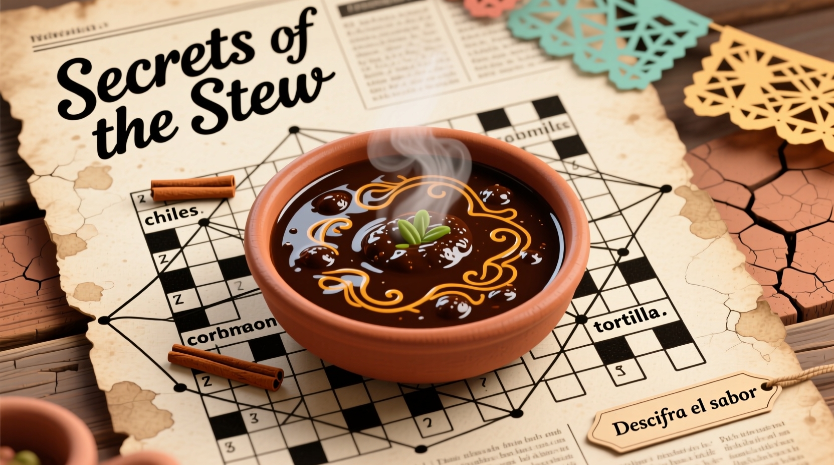 marinade of vinegar and spices crossword