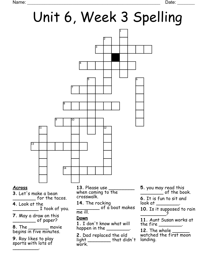 Whole Lots Crossword