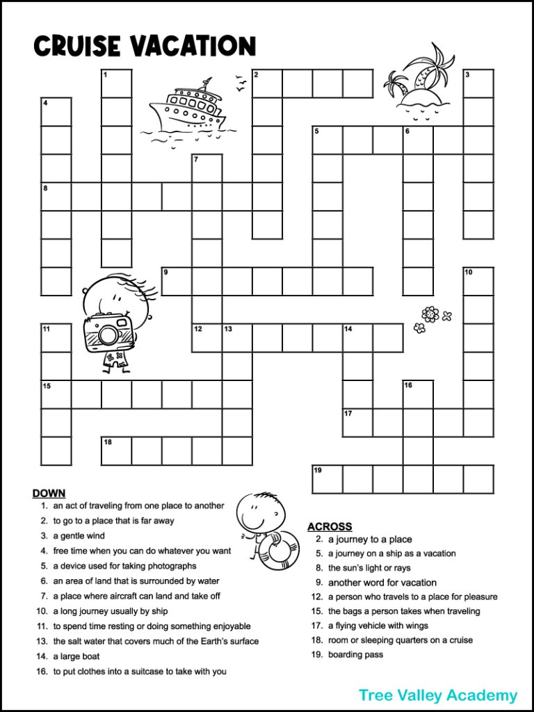 Vacation Resorts Crossword Clue