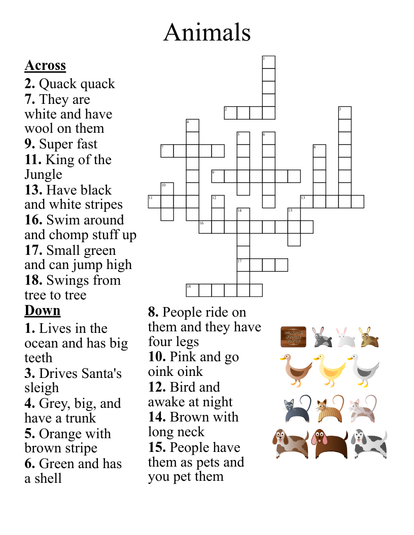 wading bird crossword clue