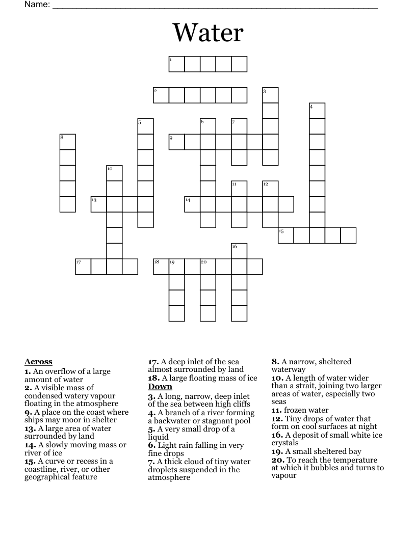 tiny amounts crossword