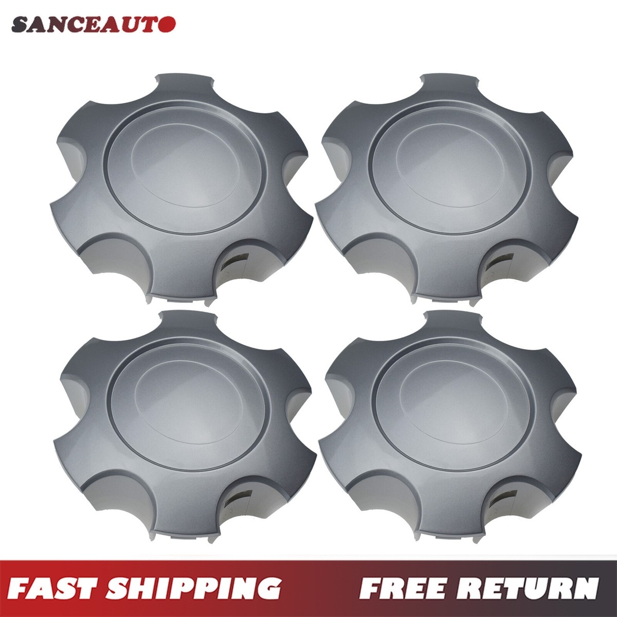 Wheel Hub Crossword Set Of 4 Silver Wheel Center Hub Caps For Toyota Sequoia Tundra 2003 2007 Models Toyota Tundra Center Caps