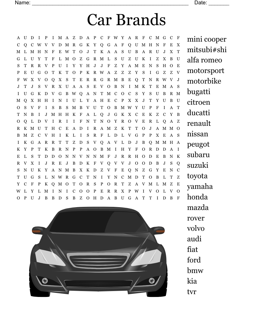 Wheels Crossword WordMint