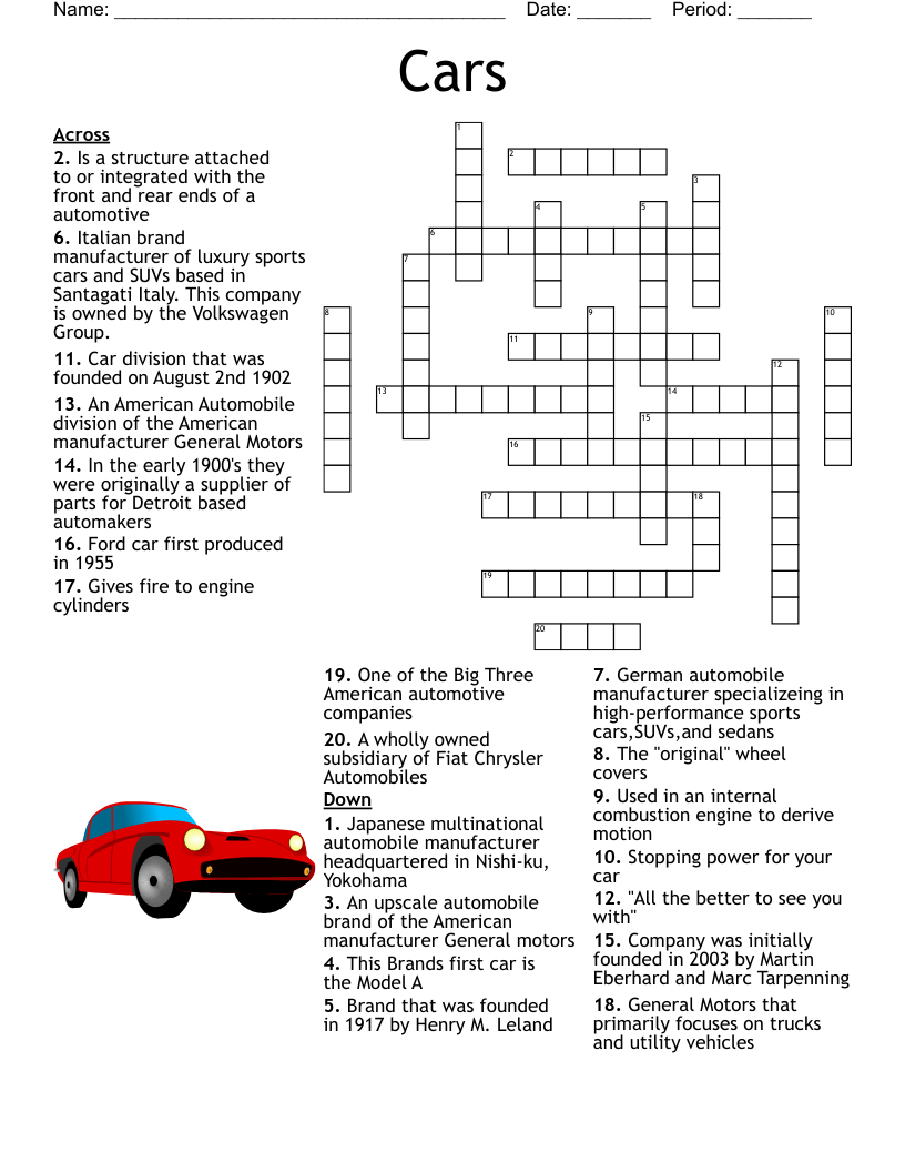 Some Models With Click Wheels Crossword
