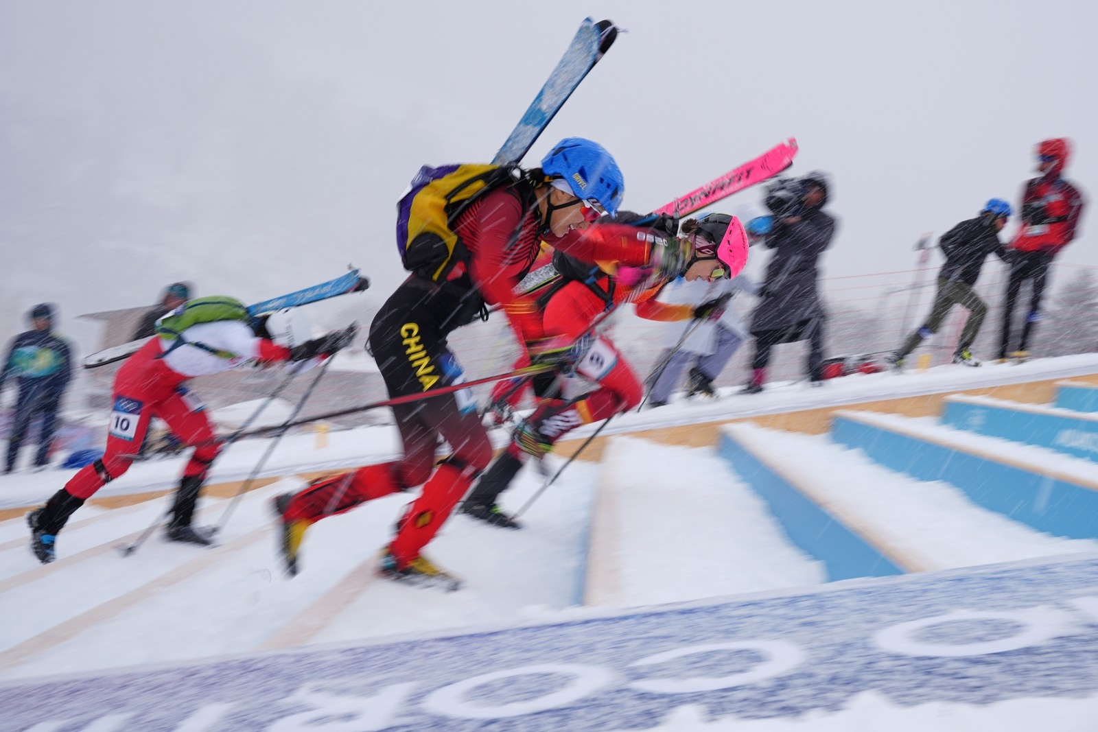 Winter Olympics Photo Of The Day An Uphill Battle The Atlantic