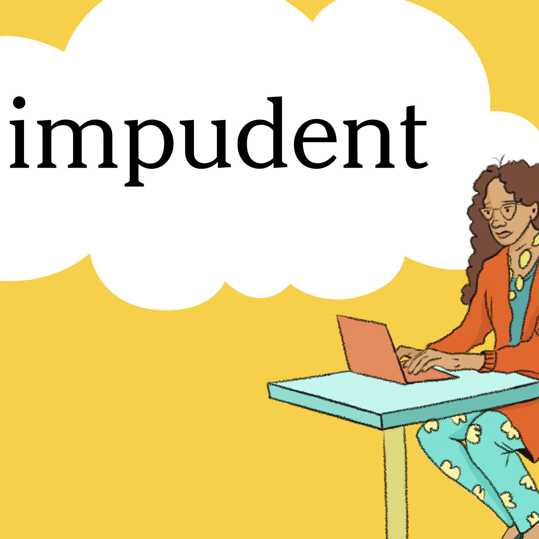 crossword for impudent